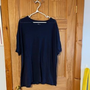 Aerie linen blue Tshirt